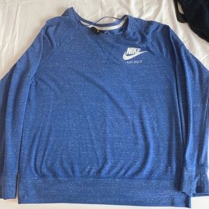Blue Nike long sleeve